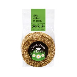 Krekeri, Līgo, ar speltu, Abra, 110g
