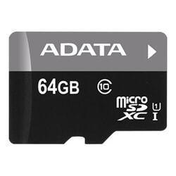 Atmiņas karte Adata microSDXC, 64GB, UHS-I, V10, U1, Class 10, ar adapteri