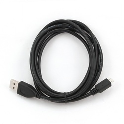USB kabelis Gembird USB-A 2.0 - Micro USB, 1m, melns