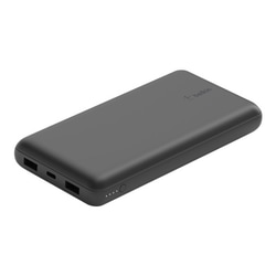 Ārējās uzlādes akumulators Belkin Boost Charge Power Bank, 20000mAh, 15W, melns