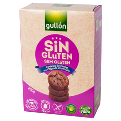 Cepumi Gullon, Mini Choco Chips, bez glutēna, 200g