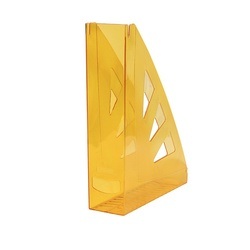 Dokumentu statīvs, caurspīdīgs, oranžs, Office Products