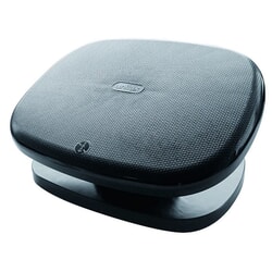 Kāju paliktnis Unilux Chocolate, regulējams, melns