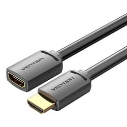 Video kabelis Vention HDMI - HDMI 2.0, pagarinātājs, 50cm, melns