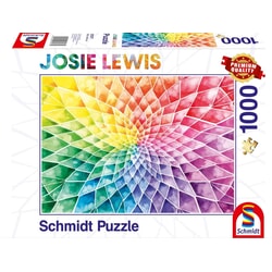 Puzle, Colourful Flower, 1000, Schmidt
