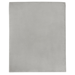 RPET koraļļu flīsa sega, 152x127cm, pelēka