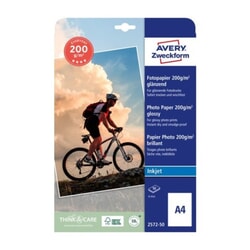 Fotopapīrs, glancēts, A4, 50 loksnes, 200g/m², Avery