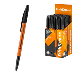 Pildspalva lodīšu, melna, 0.7 mm, Erich Krause Slender Stick Orange