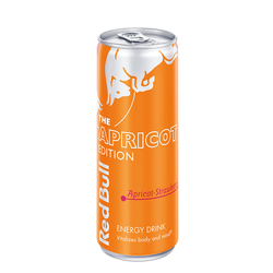 Enerģijas dzēriens Red Bull, apricot strawberry, skārdenē, 250ml