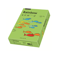 Krāsains papīrs A4 Rainbow Nr.76, zaļš, 80g/m2, 500 loksnes