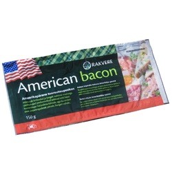 Bekons auksti kūpināts Amerikāņu gaumē, šķēlēs, 150 g