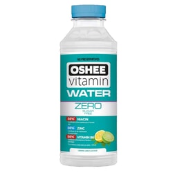 Vitaminizēts ūdens Oshee Zero, bez cukura, citrona-laima, 555ml