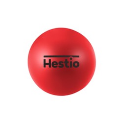 Antistresa bumbiņa, 6.3cm, sarkana