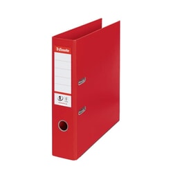 Mape reģistrs 75 mm, sarkana, Esselte No1 Power