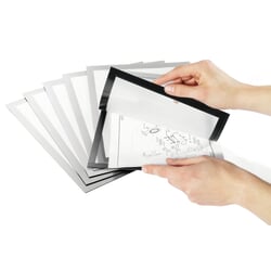 Rāmis A4, pašlīpošs ar magnētisku aizdari, 2gab., sudraba, Durable Duraframe Magnetic PLUS
