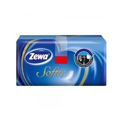 Kabatlakatiņi, Zewa Softis, 3 slāņi, 10paciņas, 9 loksnes/pac.