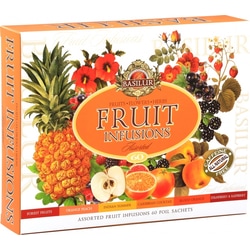 Tēja Basilur, augļu, izlase Fruit Infusions Assorted, 60 gab