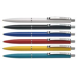 Pildspalva lodīšu, zila, 1.0 mm, Schneider K15, automātiska, asorti korpuss