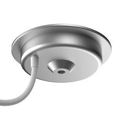 Bezvadu lādētājs (ar iestrādi galda virsmā), D=8cm, melns