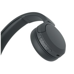 Austiņas ar mikrofonu Sony WH-CH520, bezvadu, melnas