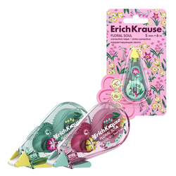 Korekcijas lente 5mmx6m, Erich Krause Floral Soul