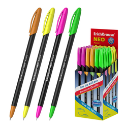 Pildspalva lodīšu, zila, 0.7 mm, Erich Krause Neo® Stick Accent