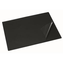 Galda segums ar plēvi 49x65 cm, melns, Bantex