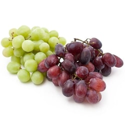 Vīnogas, gaišās/sarkanās, mazās, bez kauliņiem, 500g