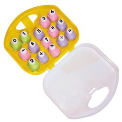 Zīmogi, dekoratīvie, matemātika, 15gab., Playbox