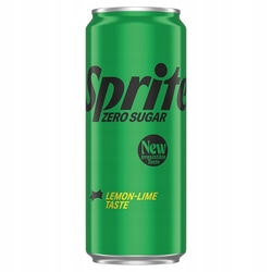 Atspirdzinošais dzēriens Sprite Zero, CAN, 330ml