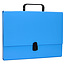 Mape portfelis ar rokturi A4, zils, kartona, Office Products (1)