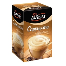 Kapučino La Festa ar krējuma garšu, 12.5g x 10gab