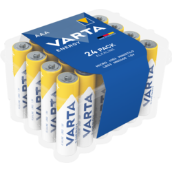 Baterijas Varta Energy Alkaline AAA, 24gab./iep