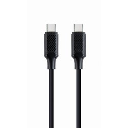 Kabelis Gembird USB Type-C uz USB Type-C, 60W, 1.5m, melns