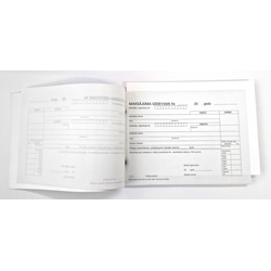 Maksājuma uzdevums, paškopējošs, A5, V, 100 veidl.