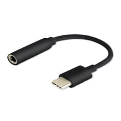 Audio adapteris Savio 3.5mm - USB-C 3.1, 12cm, melns