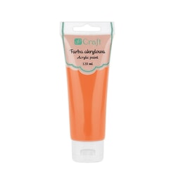 Akrila krāsa 120ml, oranža