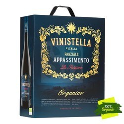 Sarkanvīns, Vinistella Parciale Appassimento BIO, 14%, 3.0L
