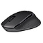 Datorpele Logitech Wireless M330 Silent, USB, melna (2)