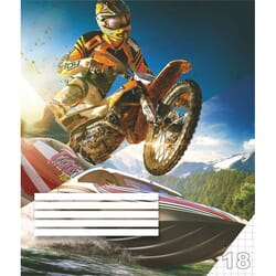 Burtnīca rūtiņu, 18 lapas, Centrum