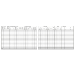 Kases aparāta žurnāls 12 mēnešiem, numurēts, A4, ABC Jums