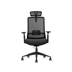 Biroja krēsls VANE HD, auduma tonis melns, melna pamatne