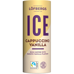 Aukstās kafijas dzēriens ICE Cappuccuno vanilla, 230ml