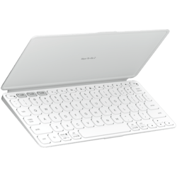 Klaviatūra Logitech Keys To Go 2, ENG, bezvadu, balta