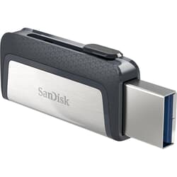 Atmiņa USB flash SanDisk Ultra Dual Drive 32GB, USB 3.1., sudraba