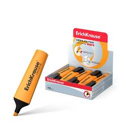 Marķieris teksta, 0.6-5.2 mm, oranžs, slīps, ErichKrause Visioline V-12