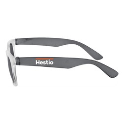 Saulesbrilles ar spoguļa lēcām, UV400, melnas