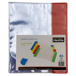 Burtnīcu vāciņi, A5, PVC, 212x350mm, 10gab., Panta Plast