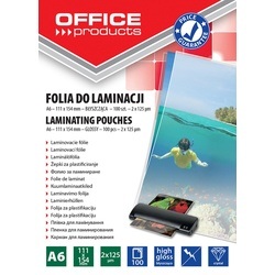Kabatas laminēšanai A6, 125 mikr., 100gab.