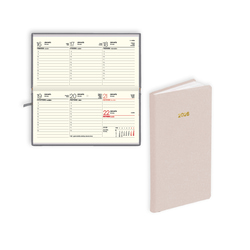 Plānotājs Lady, mākslīgā āda ar tekstūru, bēšs, BPG (10030708)